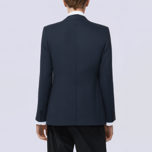 High quality stylish black men's suit jacket