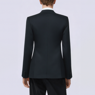 Black professional business men's suit jacket