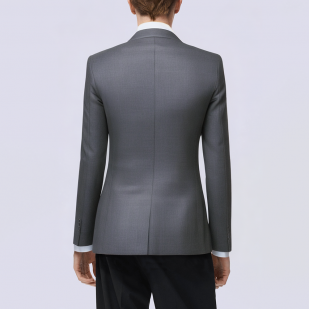 High quality slim fit single breasted men's suit jacket