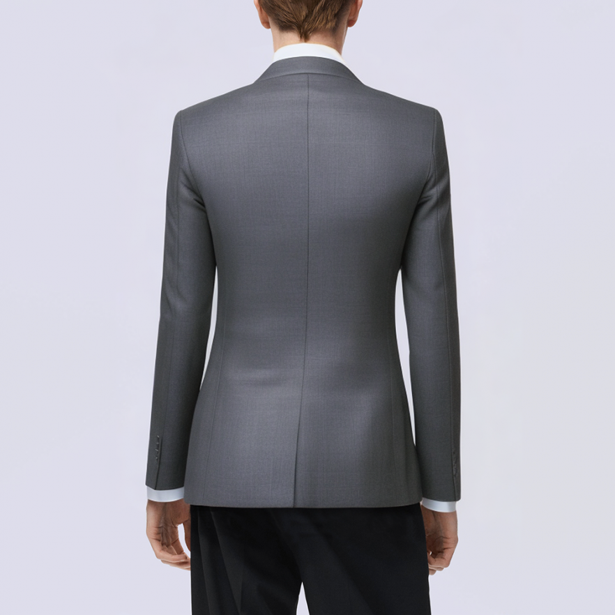 High quality slim fit single breasted men's suit jacket