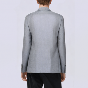 Men's shrink-proof and wrinkle-resistant suit jacket