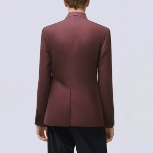 Single breasted lightweight summer men's suit jacket