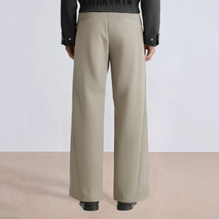 High-end straight casual men's suit pants