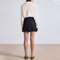 Beige V-neck long-sleeve women's business formal suit